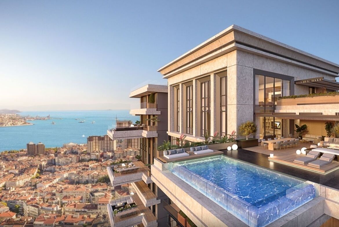Luxusresidenzen mit Bosporusblick in Istanbul Nişantaşı-1
