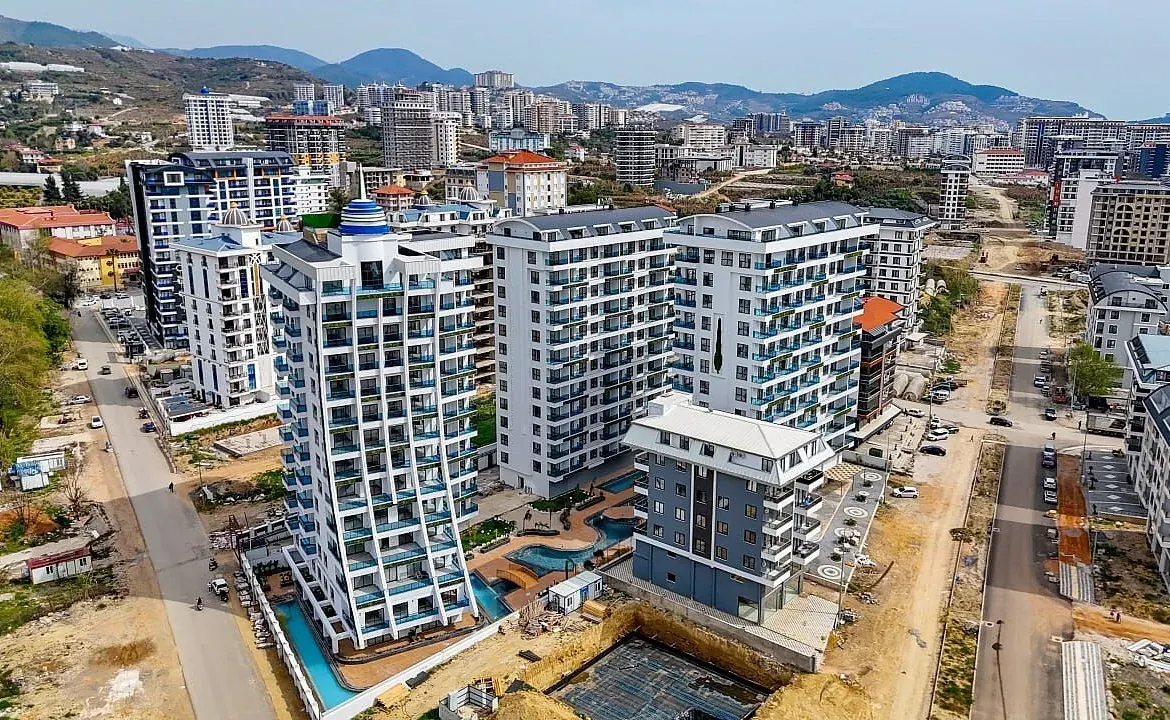 Sea View Apartments in a Complex with Rich Amenities in Alanya-2