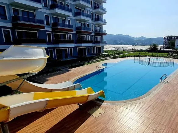 Sea View Ready to Move Apartments in Alanya Demirtaş-1