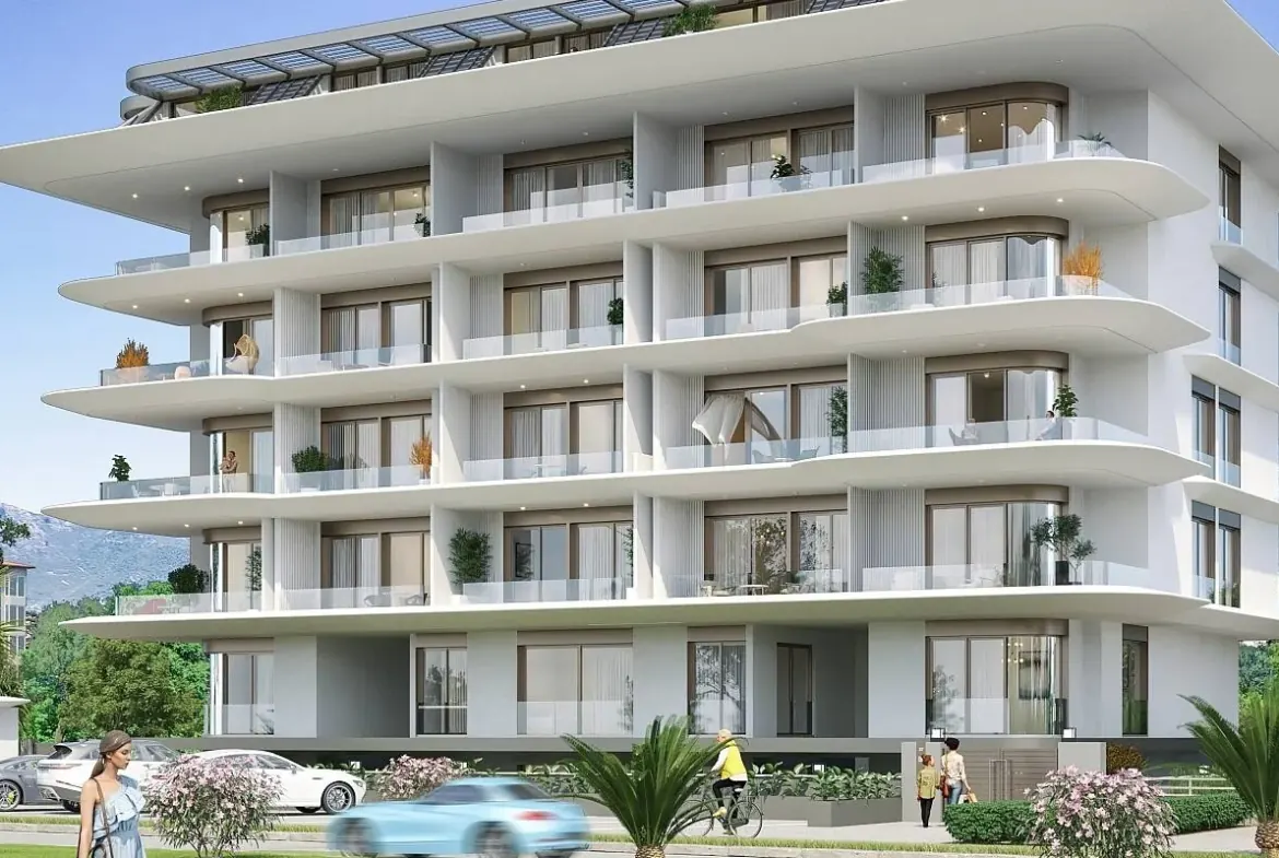 Wohnungen in einer Anlage direkt am Meer in Alanya Kestel-2