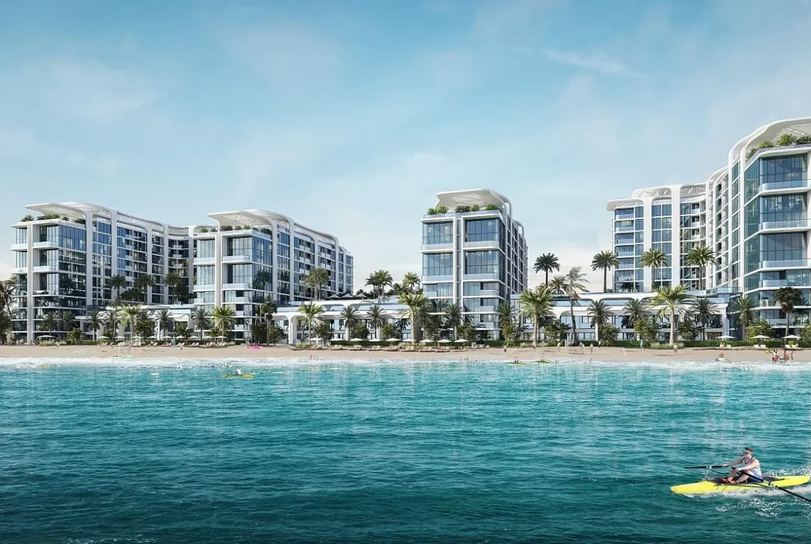 Beachfront residences at Sobha Florine Beach Residence offering modern coastal living