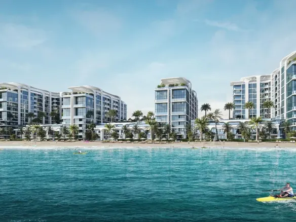 Beachfront residences at Sobha Florine Beach Residence offering modern coastal living