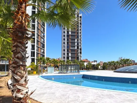 Modern 2 Bedroom Apartments in Antalya in a Complex-1