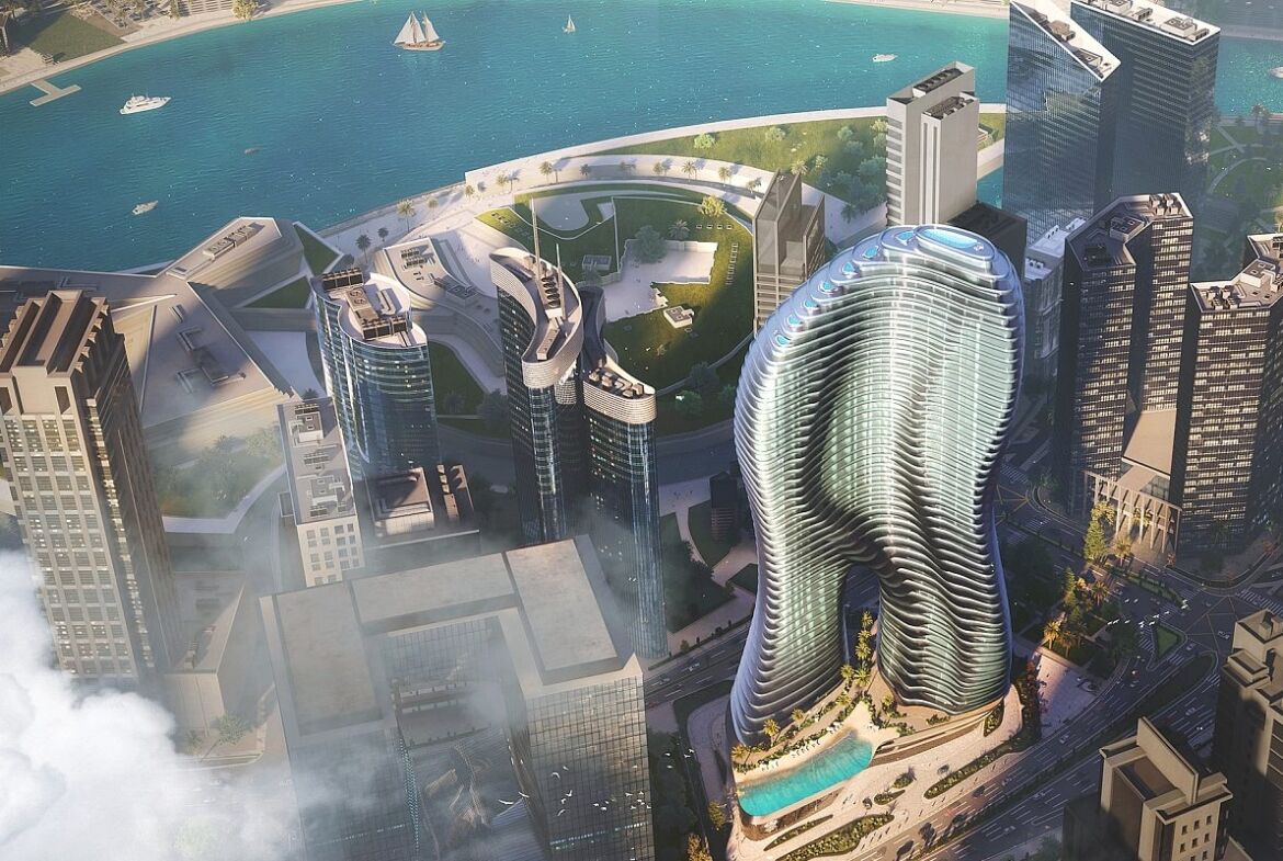 Bugatti Residences in Business Bay Dubai presenting an ultra premium branded residential tower inspired by automotive design