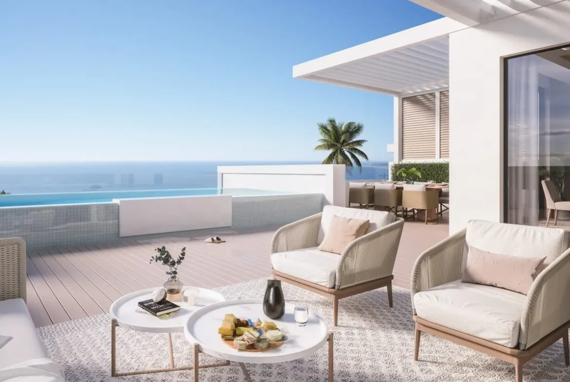 Sea View Houses with Private Pool in Benalmadena-2