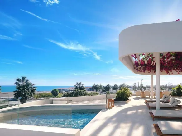 New Apartments with Sea View in Malaga Termica Beach Project-1