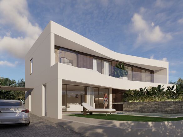Luxury House Airy Balcony Retreat in Alicante-1