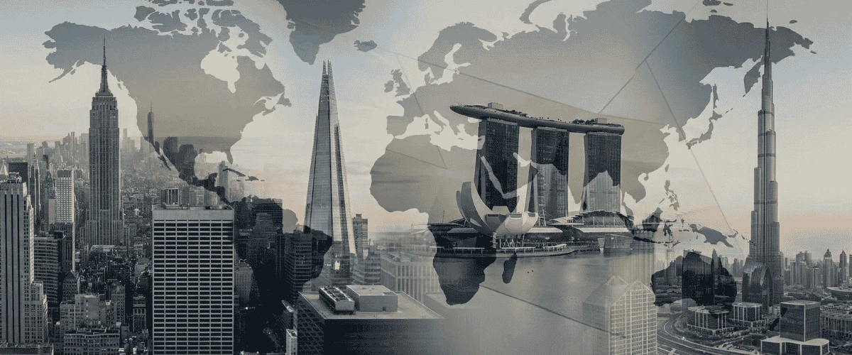 Global city perspective illustrating portfolio diversification through Dubai real estate investment