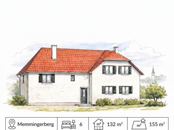 Detached Family House for Sale in Memmingerberg-1
