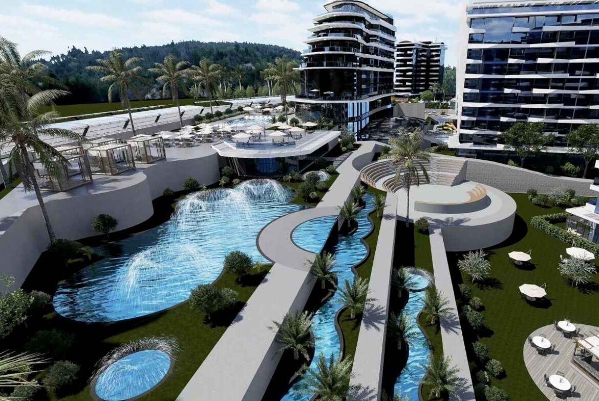 Resort Style Apartments for Sale in Alanya Avsallar-1