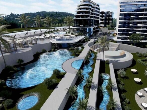 Resort Style Apartments for Sale in Alanya Avsallar-1