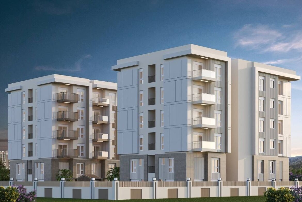 Moderne Wohnungen zum Verkauf in Antalya Altınova-1