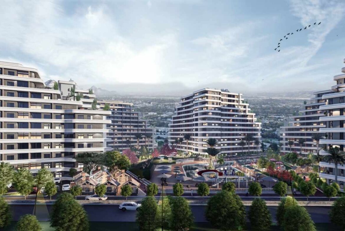 Apartments for Sale in Mersin Erdemli with Aquapark-1