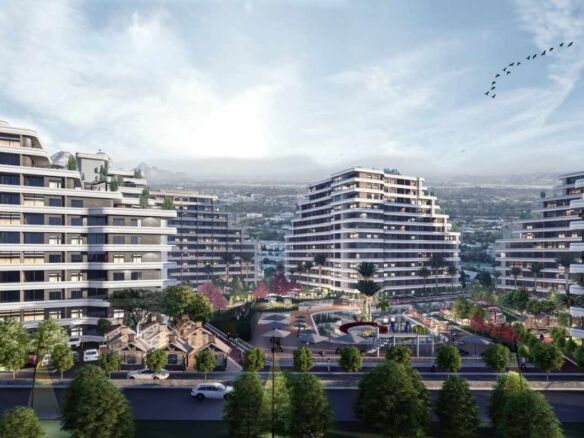 Apartments for Sale in Mersin Erdemli with Aquapark-1