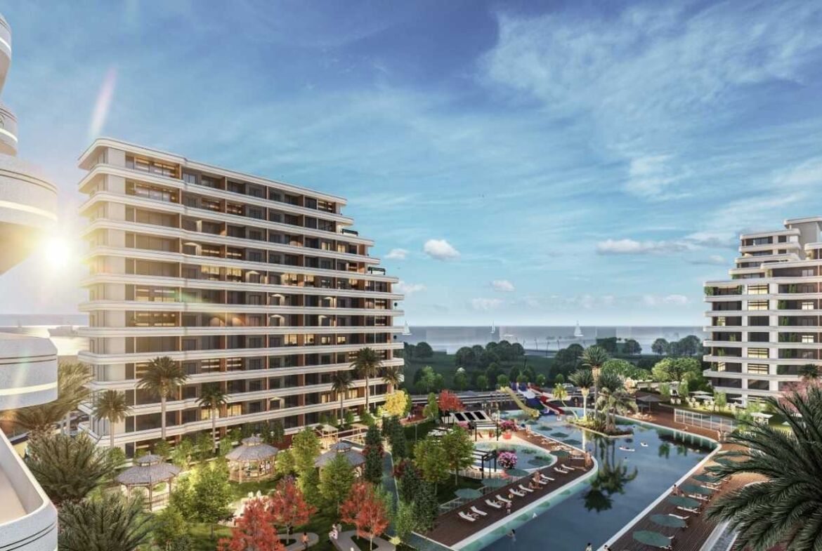 Apartments for Sale in Mersin Erdemli with Aquapark-2