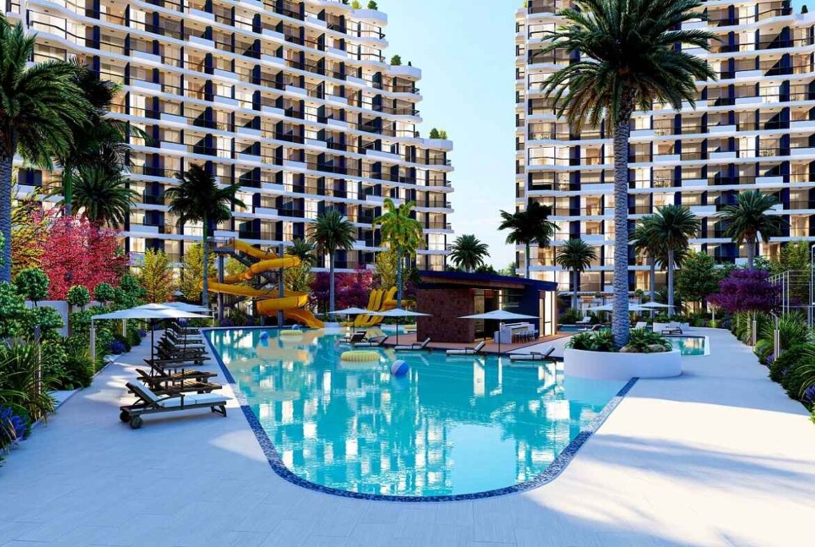 Resort Concept Apartments for Sale in Mersin-1