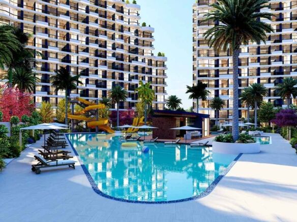 Resort Concept Apartments for Sale in Mersin-1