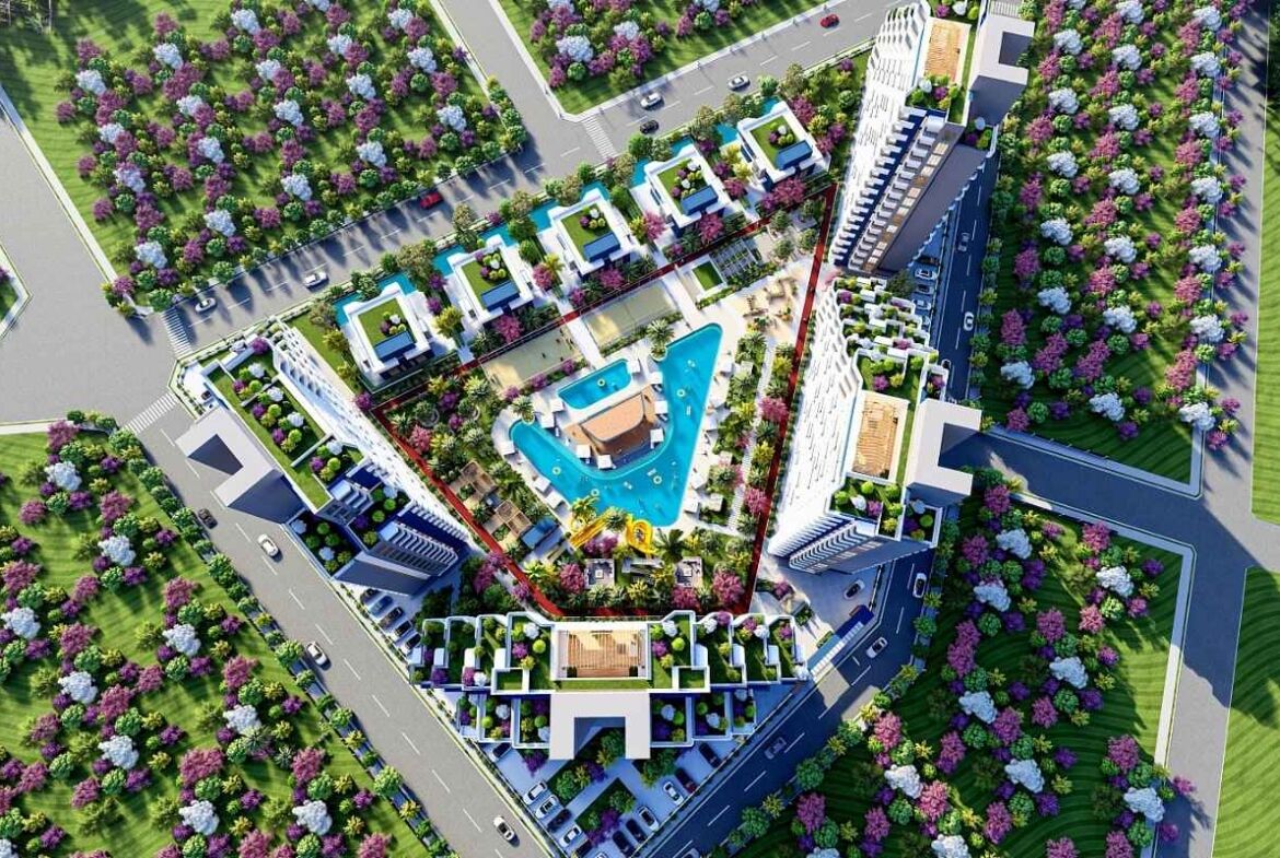 Resort Concept Apartments for Sale in Mersin-2