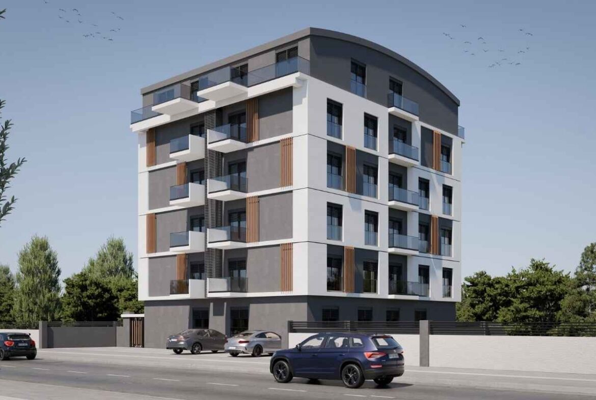 Muratpasa Apartments for Sale with Pool Near Konyaalti Beach-1