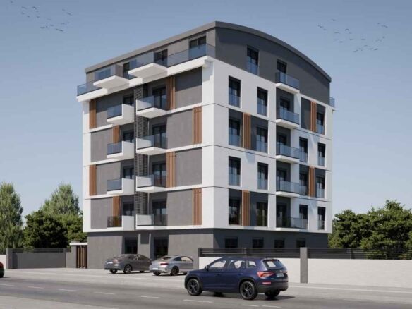Muratpasa Apartments for Sale with Pool Near Konyaalti Beach-1