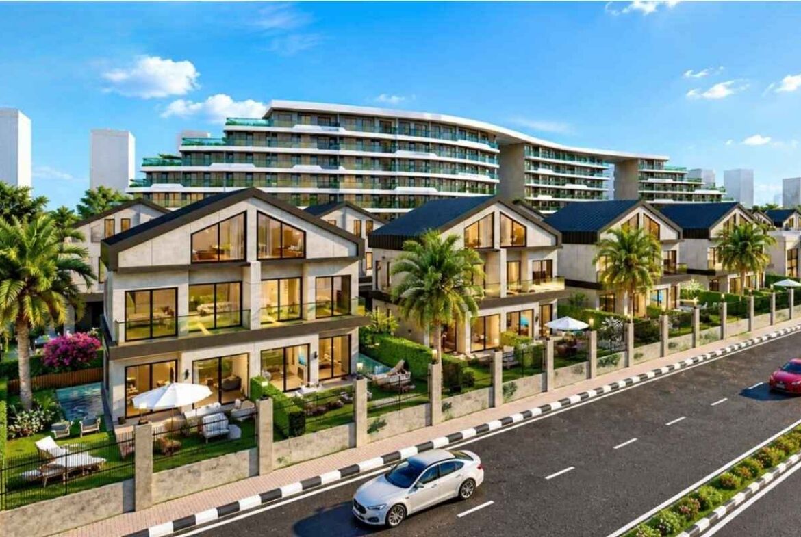 4+1 Semi-Detached Altintas Villas with Private Pools-2
